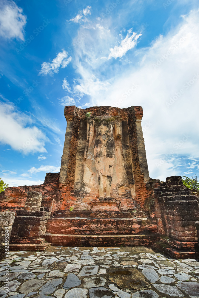 Ancient ruined Wat Chetuphon Luang in Sukhothai Ancient ruined Wat Chetuphon Luang in Sukhothai