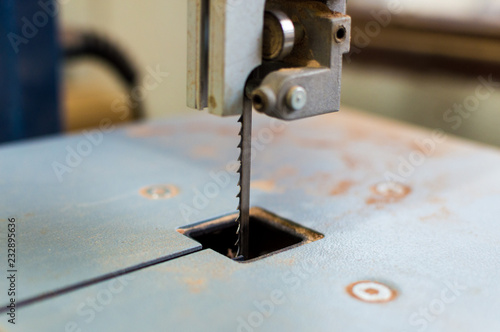 Table ruler table blade band saw