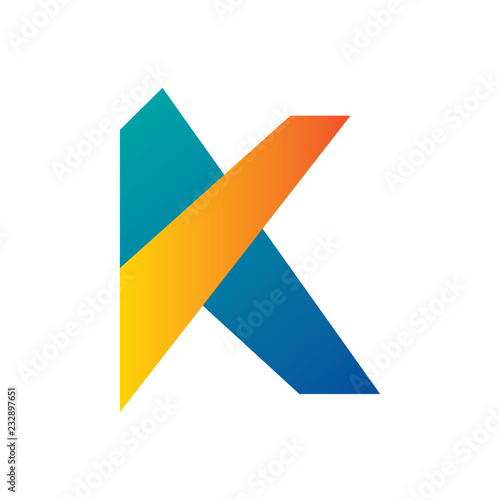 Letter K logo colourful Free Download Letter K logo colourful - GFXLoad