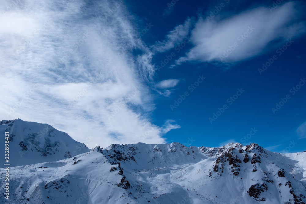 Winter in Almaty mountains - Titov