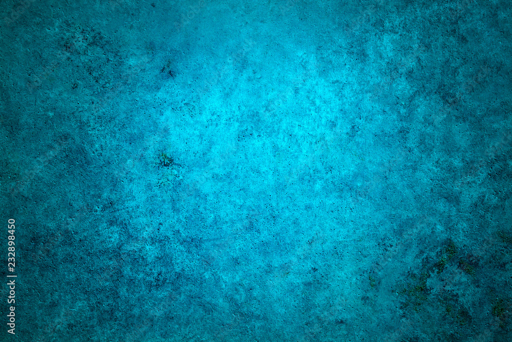 Abstract concrete blue wall texture concrete wall for background. Blank copy space