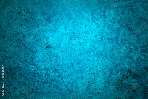 Abstract concrete blue wall texture concrete wall for background. Blank copy space