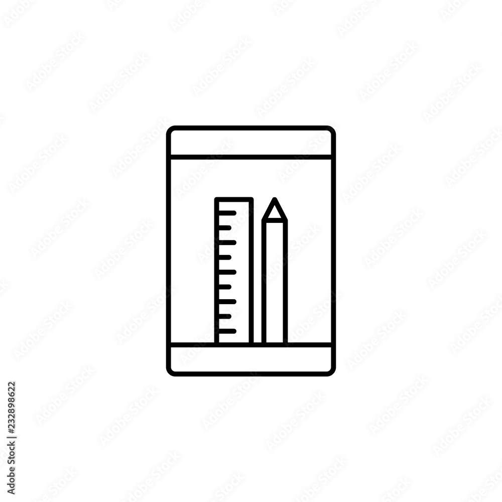 computer, education, pen, tools icon. Element of education icon for mobile concept and web apps. Thin line computer, education, pen, tools icon can be used for web and mobile computer, education, pen, tools icon. Element of education icon for mobile concept and web apps. Thin line computer, education, pen, tools icon can be used for web and mobile