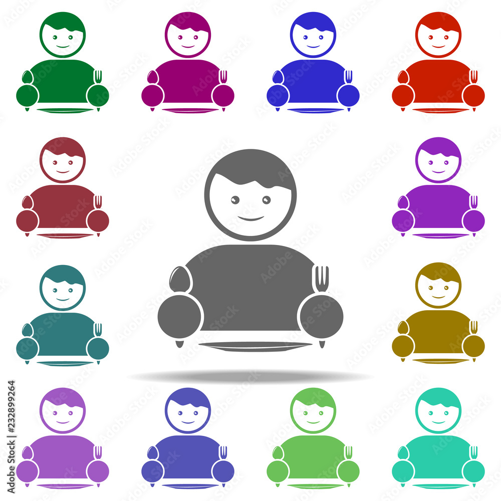 child at the table icon. Elements of Children in multi color style icons. Simple icon for websites, web design, mobile app, info graphics child at the table icon. Elements of Children in multi color style icons. Simple icon for websites, web design, mobile app, info graphics