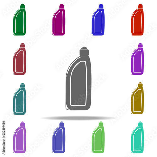 washing liquid icon. Elements of Cleaners in multi color style icons. Simple icon for websites  web design  mobile app  info graphics