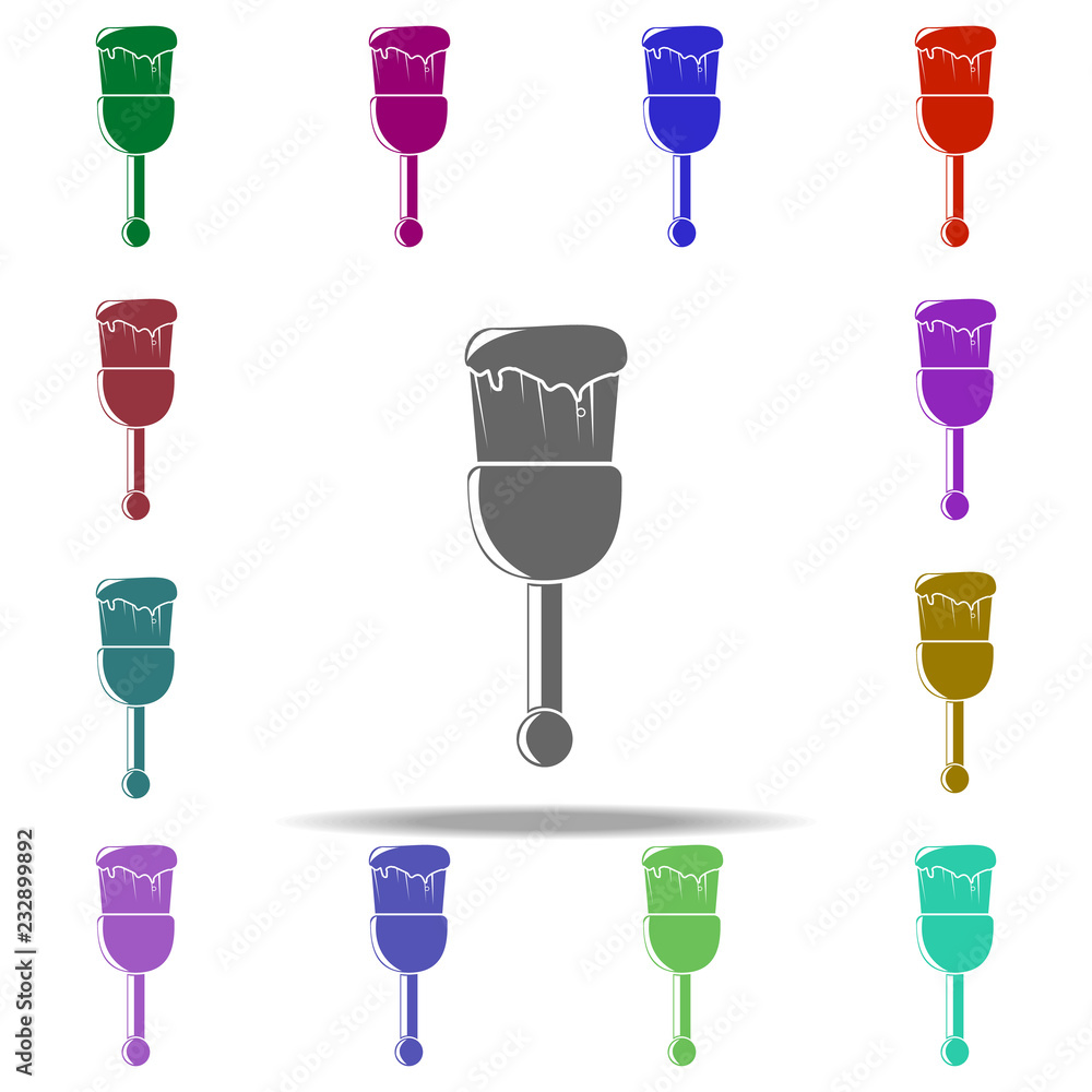 construction brush icon. Elements of Construction tools in multi color style icons. Simple icon for websites, web design, mobile app, info graphics construction brush icon. Elements of Construction tools in multi color style icons. Simple icon for websites, web design, mobile app, info graphics