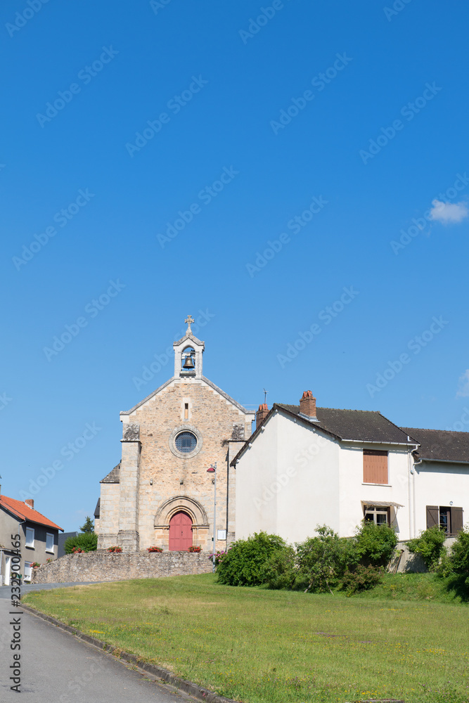 Village Saint-Meard in French Limousin