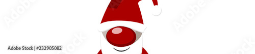 Banner Weihnachtsmann Nikolaus