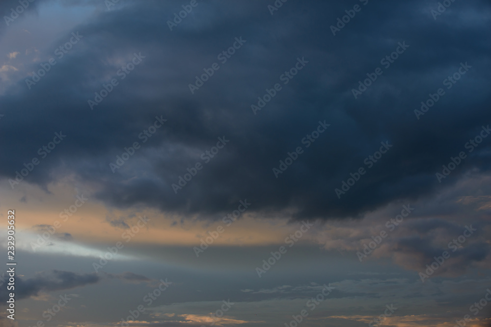 Civil twilight Sky with Clouds Civil twilight Sky with Clouds