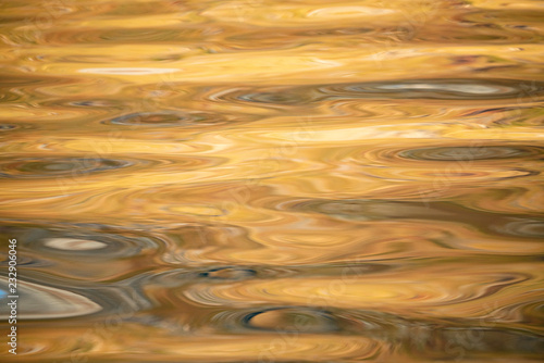 Ripples on water surface