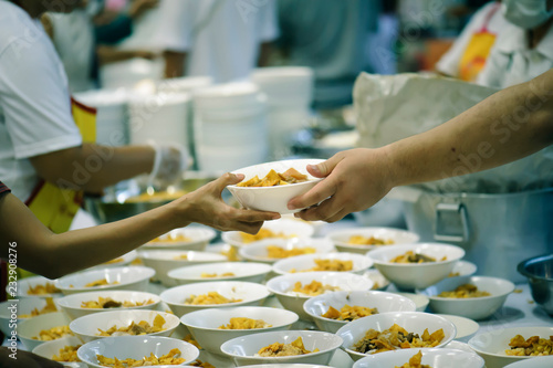 Hands-on food of the hungry is the hope of poverty : concept of homelessness