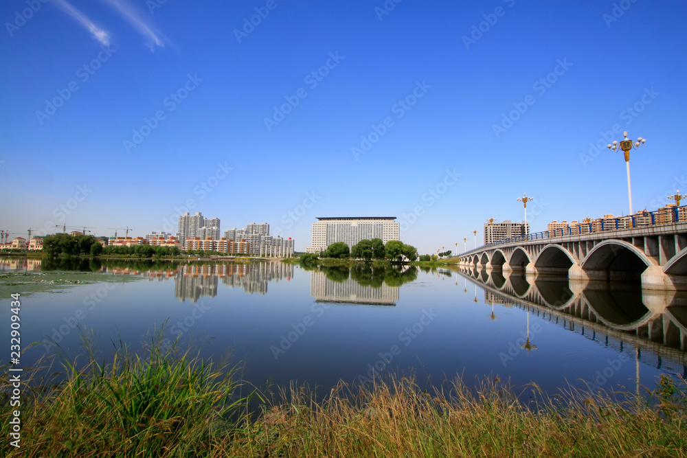 North River Bridge landscape architecture, China