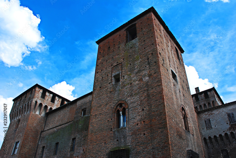 The castle of San Giorgio in Mantova