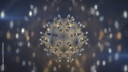 Round thing with light bulb...