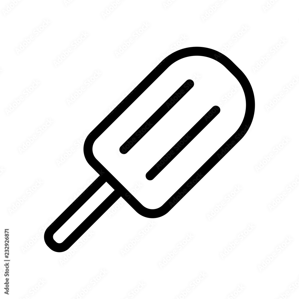 Ice cream vector icon Ice cream vector icon