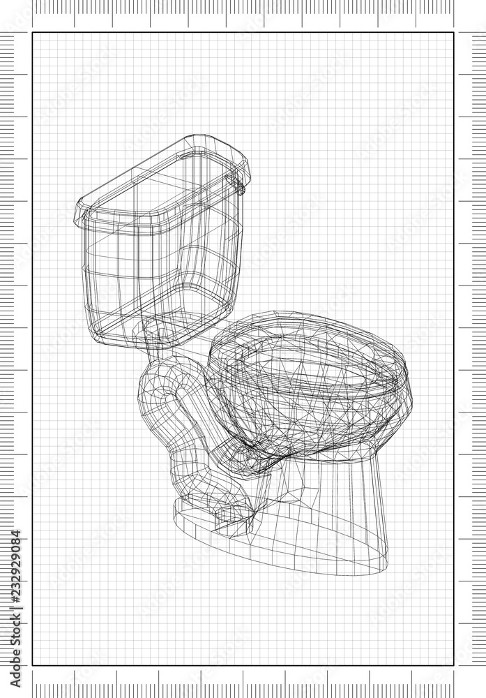 Toilet Design Architect Blueprint Toilet Design Architect Blueprint