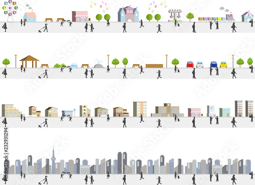 街並み 　セット