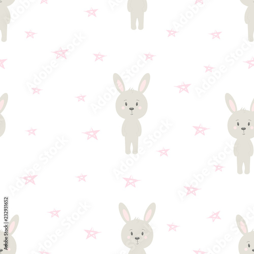 pattern cartoon hare