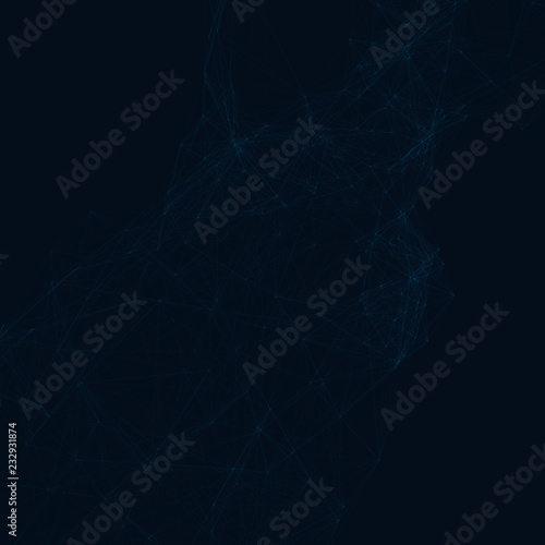 Abstract futuristic background with lines. Vector illustration.