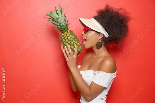 Beautiful African-American ...