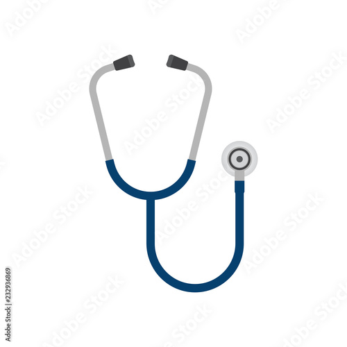 Stethoscope icon, phonendoscope