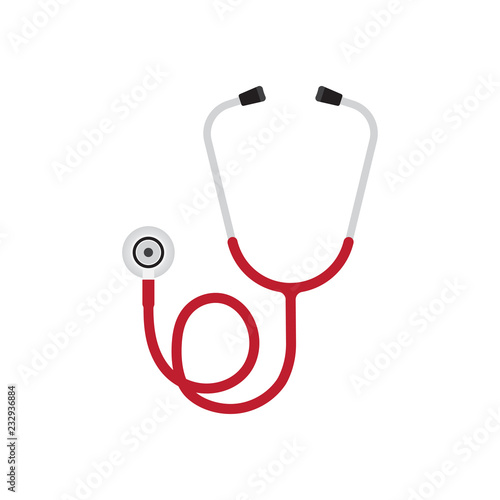 Stethoscope icon, phonendoscope