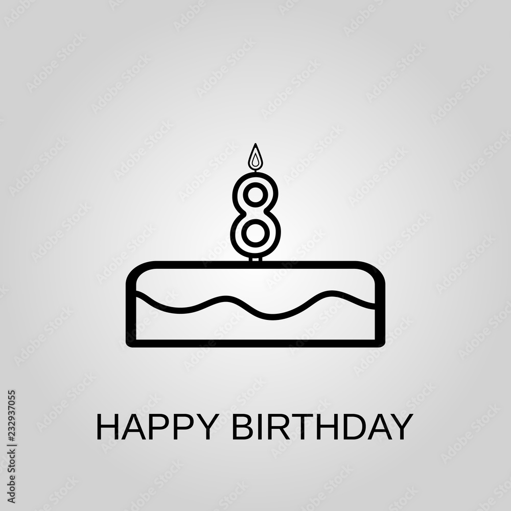 Birthday Cake Icon  Birthday Cake Symbol Png  Free Transparent PNG  Download  PNGkey
