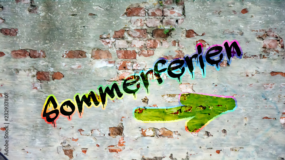 Schild 398 - Sommerferien