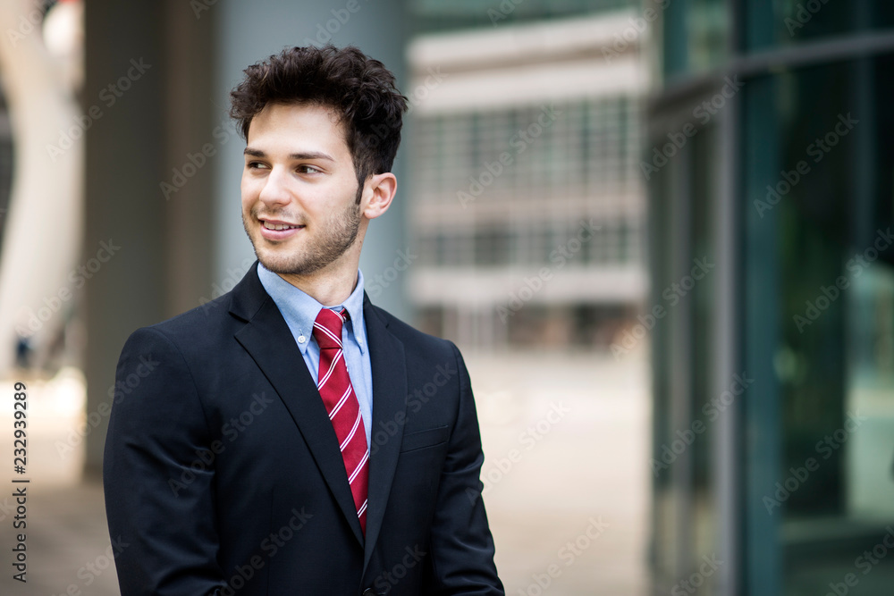 Portrait of a smiling business man