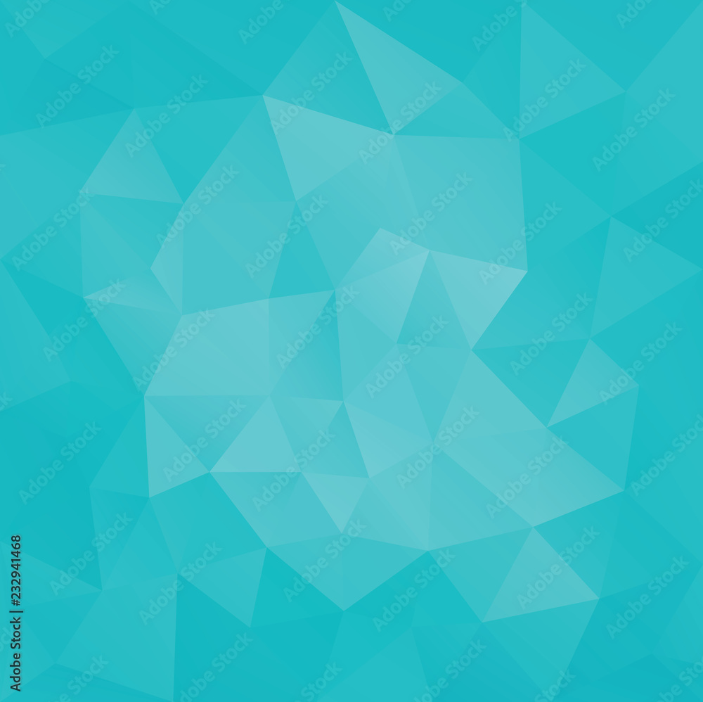 Low poly Geometric facet triangular greenTurquoise banner background Low poly Geometric facet triangular greenTurquoise banner background
