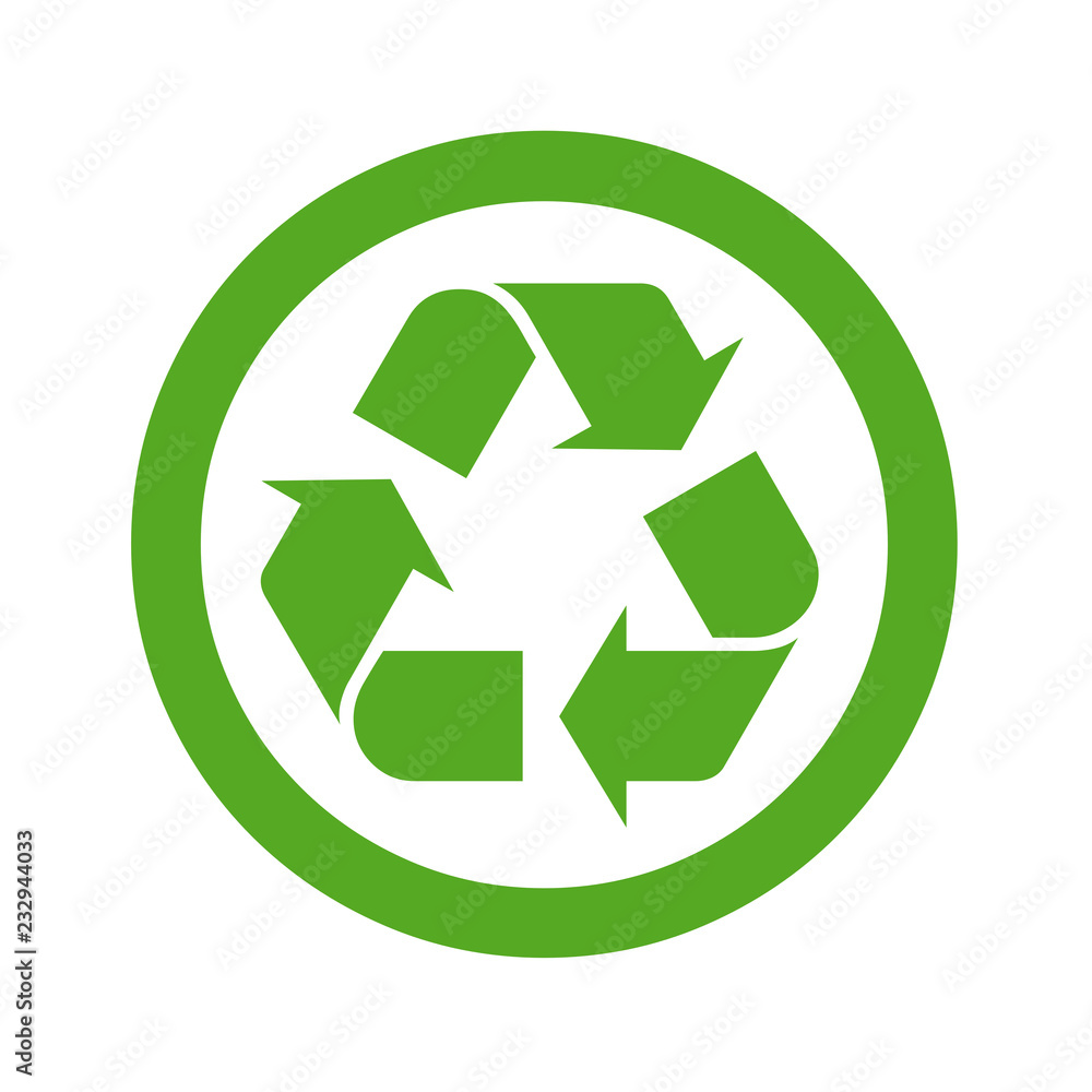 Recycle symbol icon Recycle symbol icon