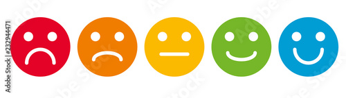 Emoji Colored Flat Icons