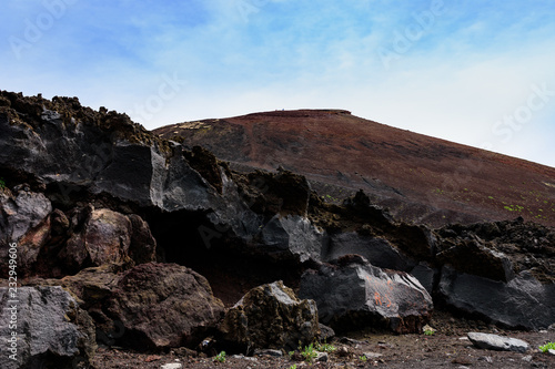 Volcano Etna in Sicily, Italy