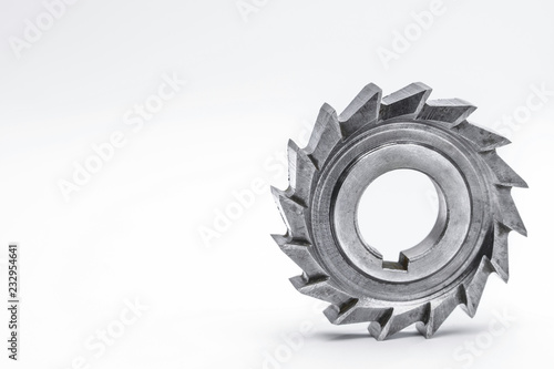 milling cutter on white background