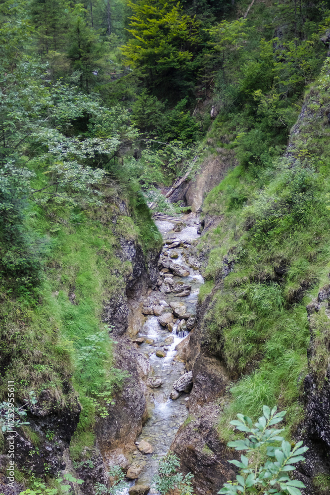 River crossing mountains and forests River crossing mountains and forests