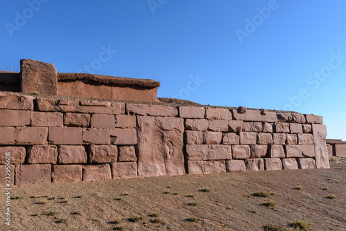  Tiwanaku (Tiahuanaco) archaeological site, Bolivia