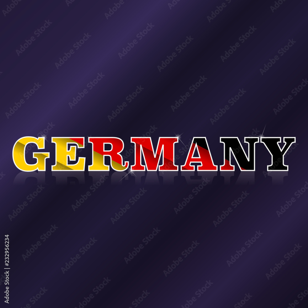 Obraz premium Germany flag symbol