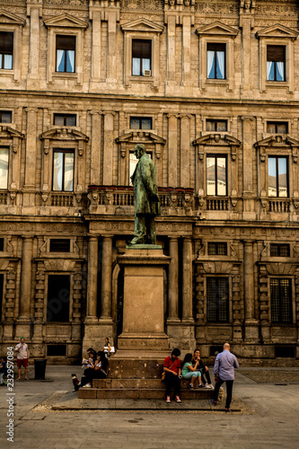 Marino's palace in Milan photo