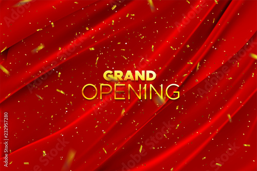 Grand Opening. Business startup open ceremony