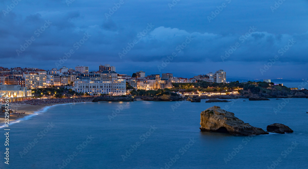 Biarritz de nuit
