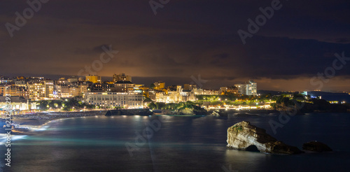Biarritz de nuit