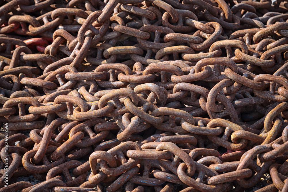 background texture of rusty chain background texture of rusty chain