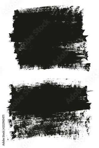 Calligraphy Paint Brush Background High Detail Abstract Vector Background Set 121