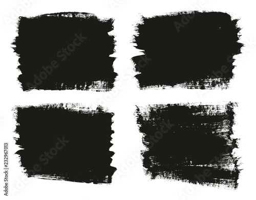 Calligraphy Paint Brush Background High Detail Abstract Vector Background Set 95