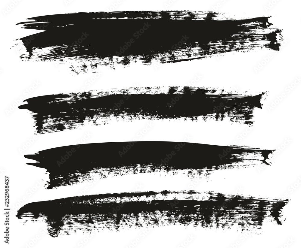 Calligraphy Paint Brush Background High Detail Abstract Vector Background Set 65 Calligraphy Paint Brush Background High Detail Abstract Vector Background Set 65