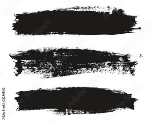 Calligraphy Paint Brush Background High Detail Abstract Vector Background Set 58