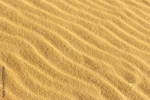 Natural pattern of sand. Close up