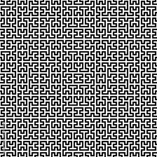 abstract vector geometric seamless pattern.