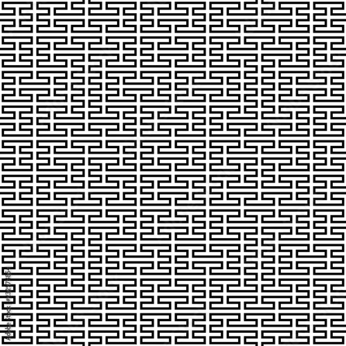 abstract vector geometric seamless pattern.