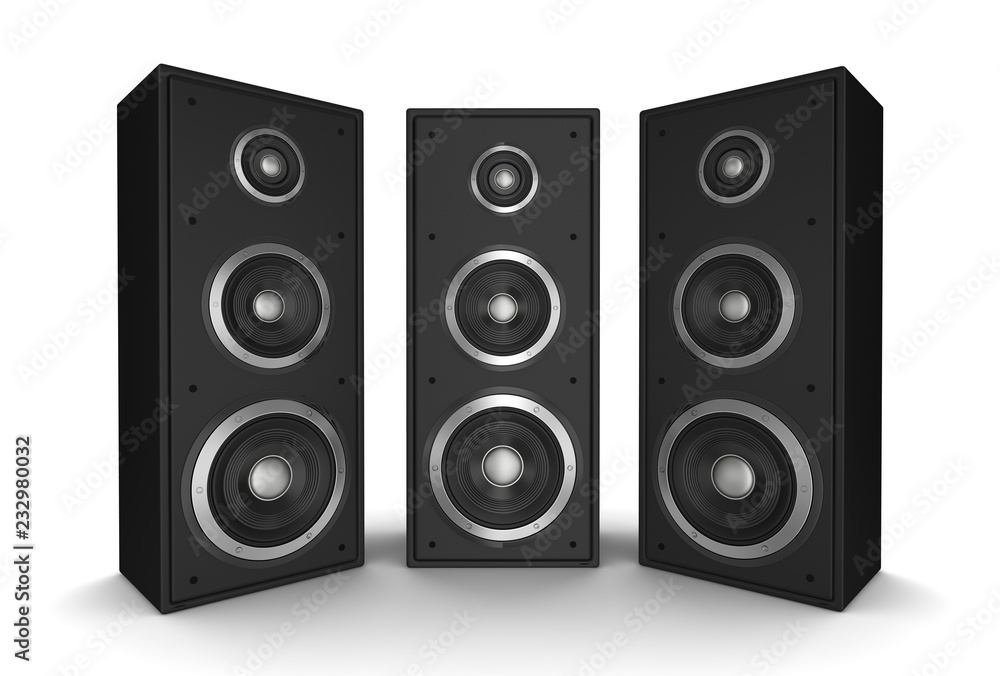 speaker concept 3d illustration speaker concept 3d illustration